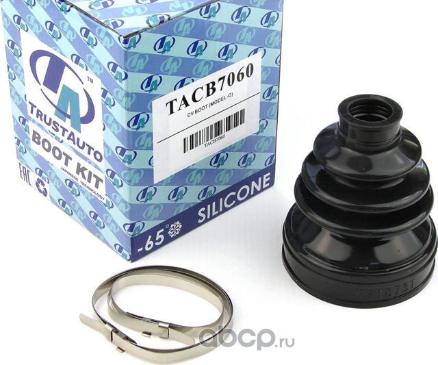 Пыльник ШРУСа внутренний (61x92,5x22) (Trustauto). Артикул TACB7060