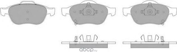 Колодки тормозные дисковые (Simer) Simer. Артикул 1040