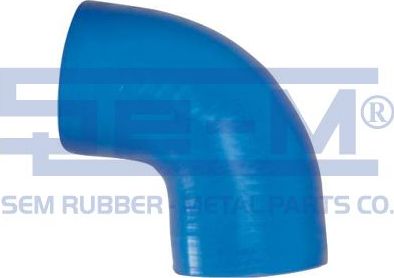 Патрубок турбины 88*260 Г-образный 8134300 Sem Lastik. Артикул 8874