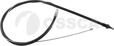 Трос ручника (тросик ручного тормоза) OSSCA задний левый для Peugeot 207 I 2006-2015. Артикул 50036
