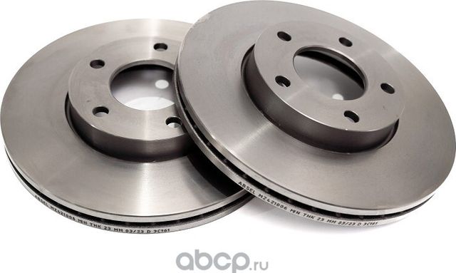 Диск тормозной передний (Absel). Артикул MZ421006