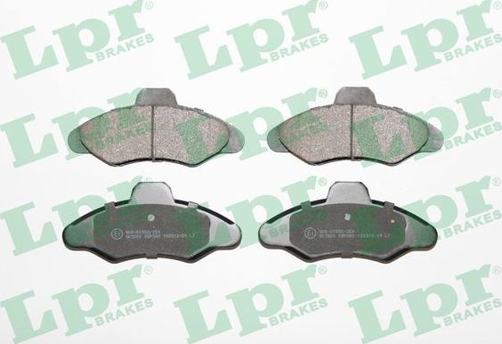 Тормозные колодки LPR. Артикул 05P383