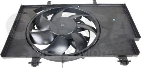 Вентилятор радиатора двигателя (в сборе) OSSCA для Ford Fiesta VI 2008-2019. Артикул 29528