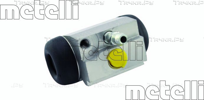 Тормозной цилиндр Metelli (алюминий) задний для Fiat Palio I 1996-2004. Артикул 04-0811