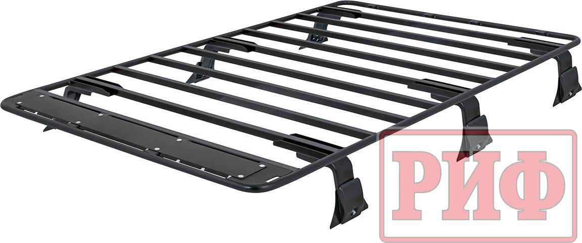 Багажник (платформа) 1350х2100 мм (высота крепежа 199 мм) РИФ для Toyota Land Cruiser 78 2006-2026. Артикул RIF070-roof2