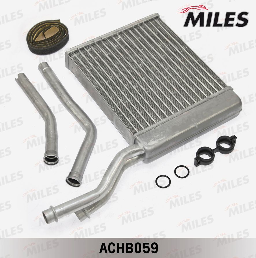 Радиатор отопителя (печки) Miles (алюминий). Артикул ACHB059