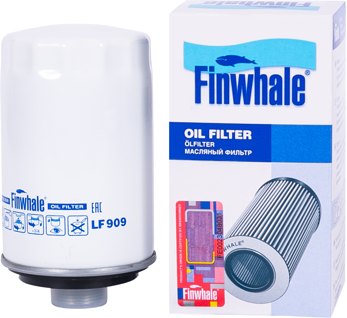 Масляный фильтр Finwhale. Артикул LF909