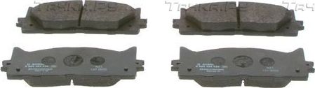 Тормозные колодки Bosch (Low-Metallic) передние для Lexus ES V 2006-2012. Артикул 0 986 494 430