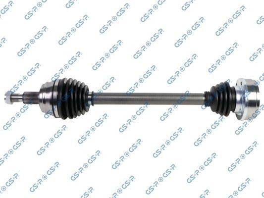 Полуось (привод в сборе, приводной вал) GSP передняя левая для Volkswagen Bora 1998-2005. Артикул 261045