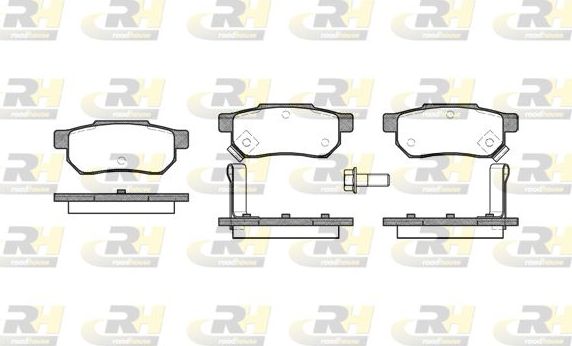 Тормозные колодки RoadHouse задние для Lotus Elise II 2000-2026. Артикул 2233.02