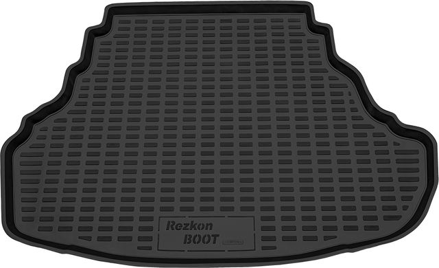 Коврик пластиковый Rezkon для багажника Toyota Camry 50, 55 (V50, V55, XV50, XV55) 2011-2014. Артикул 5034010200