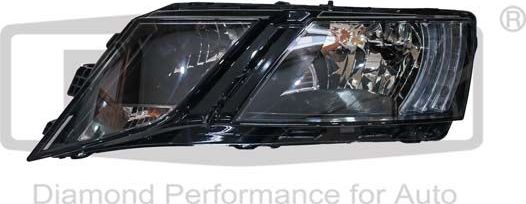 Фонарь задний DPA левый для Skoda Octavia A7 2012-2019. Артикул 99411835202