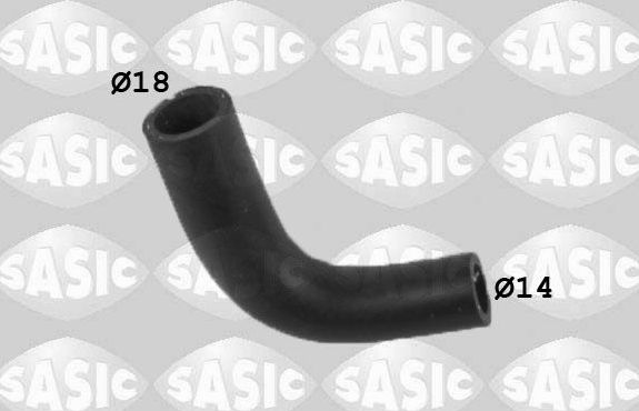 Патрубок радиатора (системы охлаждения) Sasic для Opel Astra J 2009-2015. Артикул 3406374