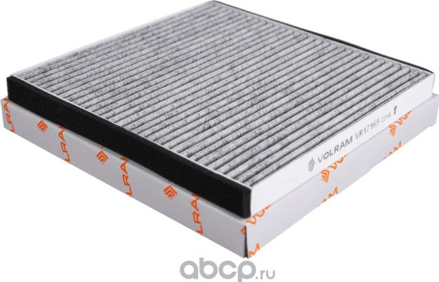 ФИЛЬТР САЛОННЫЙ TOYOTA LAND CRUISER 2.7-5.7 98- GEELY GC6 1.5 14- УГОЛЬНЫЙ (VO (Volram). Артикул VR17169