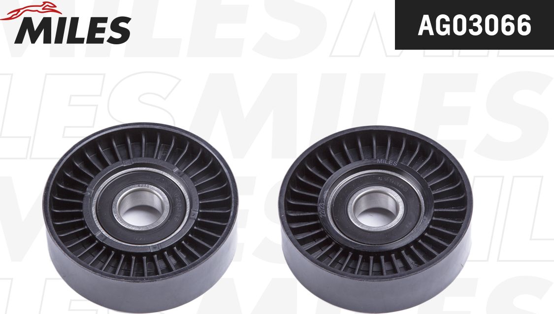 Натяжной ролик (натяжитель) приводного ремня Miles. Артикул AG03066