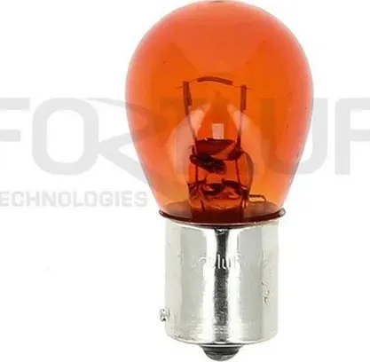 7507 ЛАМПА ЖЕЛТАЯ PY21W 12V BAU15S ORIGINAL LIGHT (Fortluft). Артикул 7507