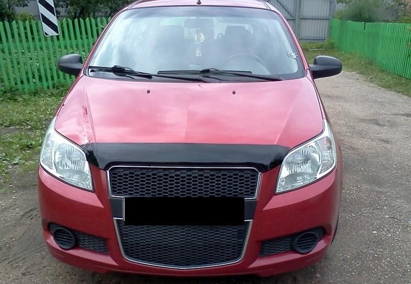 Дефлектор SIM для капота Chevrolet Aveo I хэтчбек рестайлинг 2006-2011. Артикул SCHAVEH0812