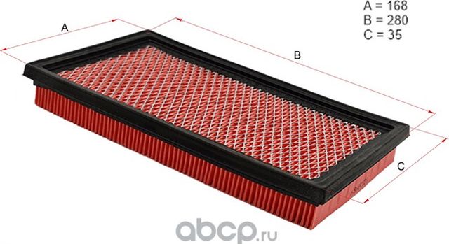 Фильтр воздушный NISSAN ALMERA 00-11/PATHFINDER II 97-04/PRIMERA 90-/TEANA 03 (Hosu). Артикул HSAF0023