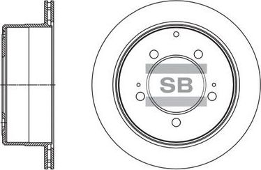 Тормозной диск Sangsin Hi-Q. Артикул SD4099