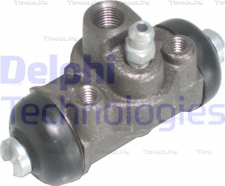 Тормозной цилиндр Delphi задний для Mazda 121 II 1990-1996. Артикул LW61019