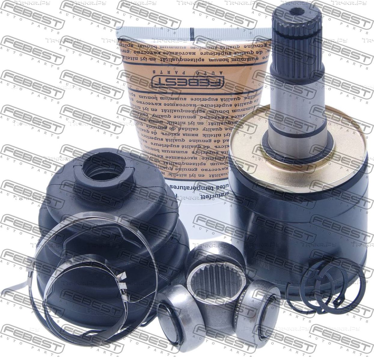 Шрус внутренний (граната) Febest передний левый для Mitsubishi L400 1996-2003. Артикул 0411-K94LH