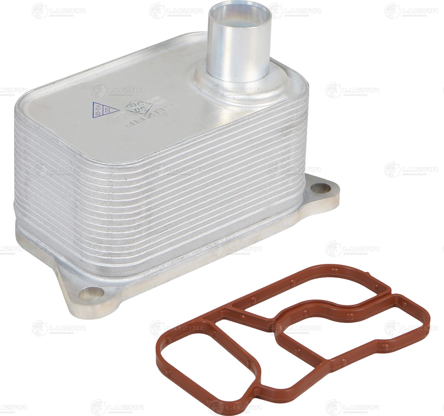 Радиатор масляный (маслоохладитель) для двигателя Luzar. Артикул LOc 1815