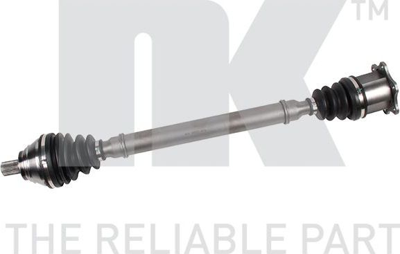 Полуось (привод в сборе, приводной вал) NK передняя правая для Audi A3 II (8P) 2003-2013. Артикул 5047207