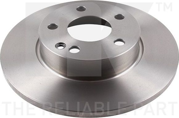 Тормозной диск NK передний для Mercedes-Benz A-Класс II (W169) 2004-2012. Артикул 203371