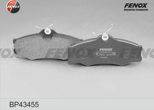 Тормозные колодки Fenox. Артикул BP43455