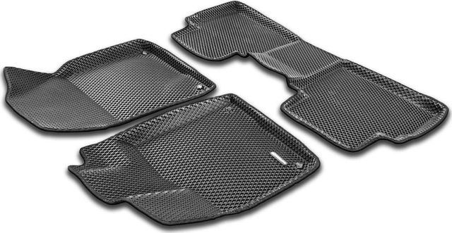 Коврики Euromat 3D EVA для салона Geely Cityray 2024-2026. Артикул EM3DEVA-001417