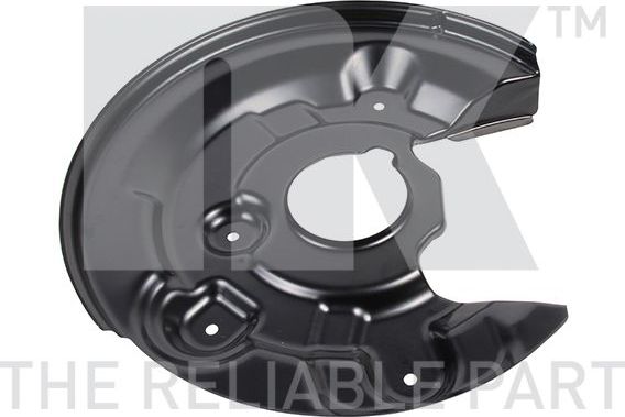 Кожух (щиток) тормозного диска NK задний правый для Volkswagen Scirocco III 2008-2017. Артикул 234783