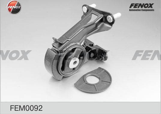 Опора (подушка) двигателя Fenox для Toyota Corolla E140, E150 2006-2013. Артикул FEM0092
