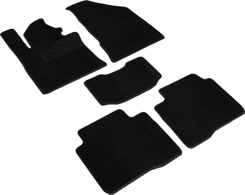 Коврики Seintex ворсовые для салона KGM Torres 2023-2026. Артикул 318288