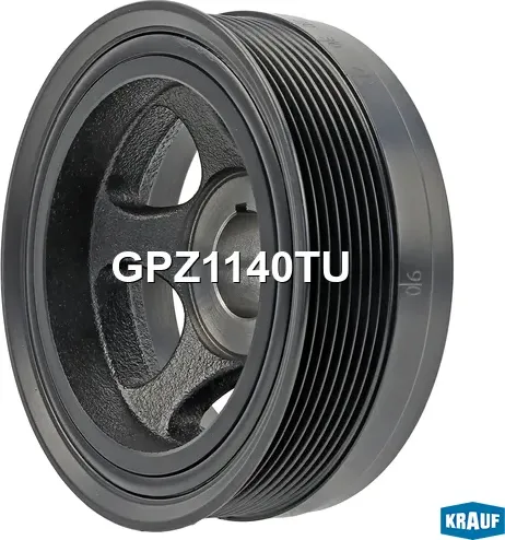 Шкив коленвала Krauf. Артикул GPZ1140TU