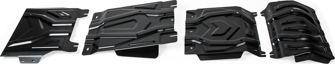 Защита Rival для радиатора, картера, КПП и РК Fiat Fullback 2016-2026. Артикул K111.4046.3