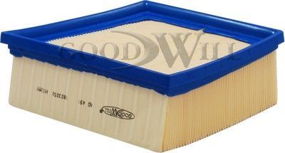 Воздушный фильтр GoodWill для Ford Fiesta VII 2017-2026. Артикул AG 491