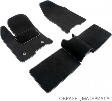 Коврики Rezkon ворсовые Стандарт для салона Volkswagen Tiguan I 2007-2011. Артикул 2035025100