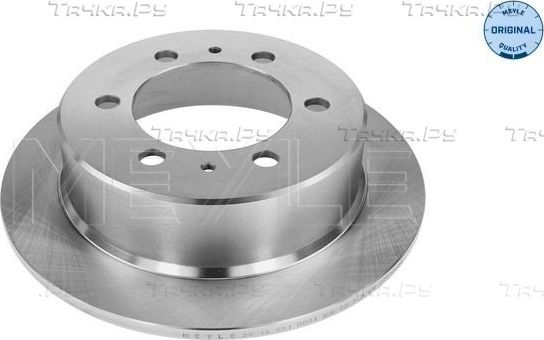 Тормозной диск Meyle Original задний для Daewoo Musso 1999-2002. Артикул 38-15 523 0001
