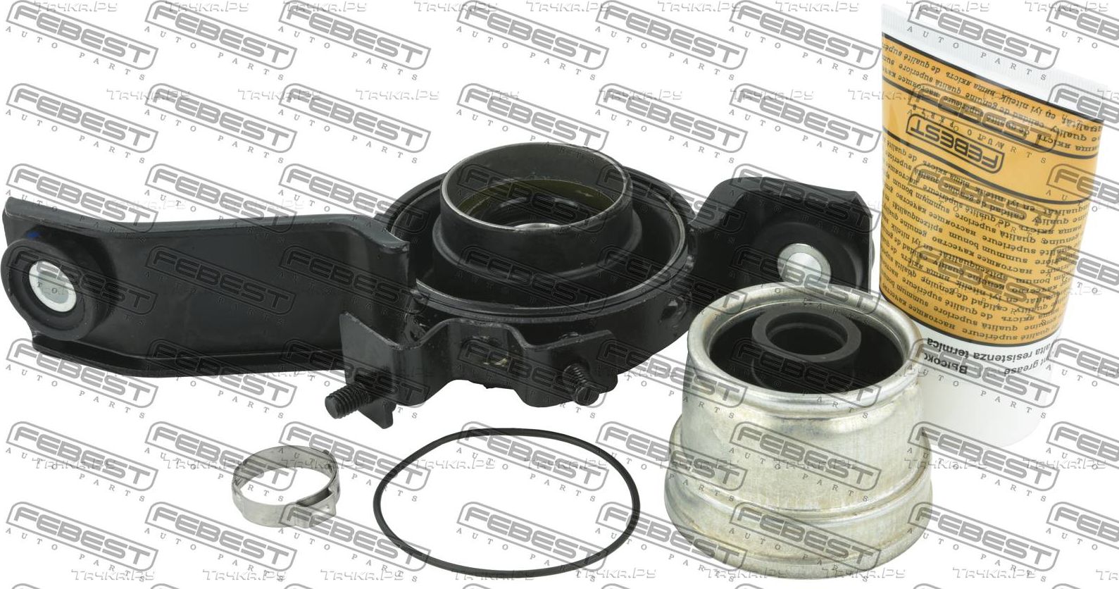 Подвесной подшипник карданного вала Febest для Mitsubishi Outlander XL 2012-2012. Артикул MCB-GA2W