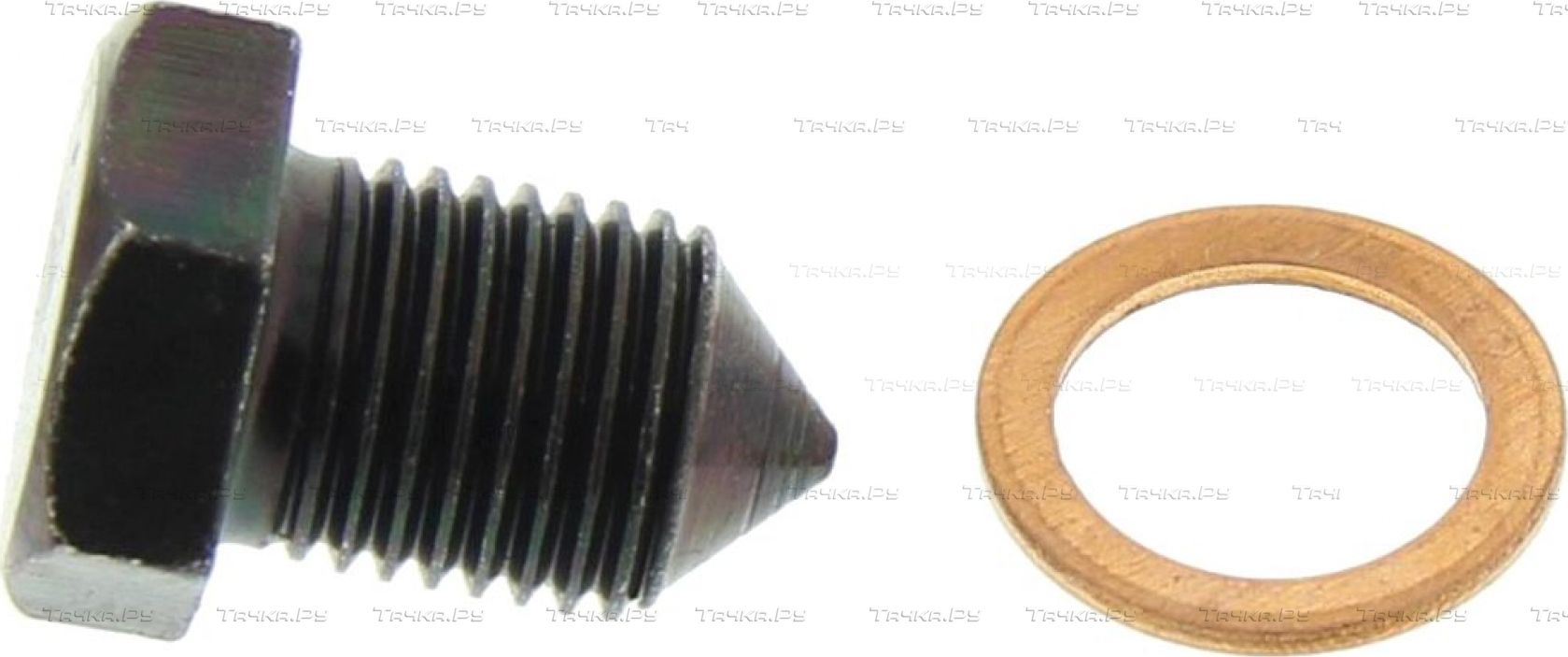 Сливная пробка масляного поддона двигателя MAPCO (сталь) для SEAT Ibiza II 1999-2002. Артикул 95952