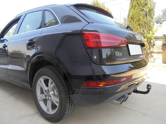 Фаркоп Aragon (быстросъемный крюк, вертикальное крепление) для Audi Q3 I 2011-2018. Артикул E6711BV