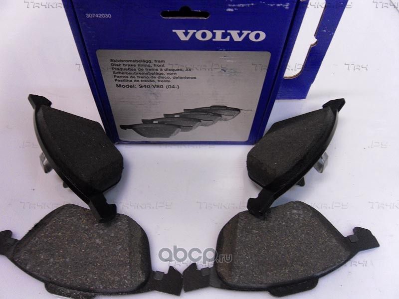 Тормозные колодки Volvo передние для Volvo C70 II 2006-2013. Артикул 30742030