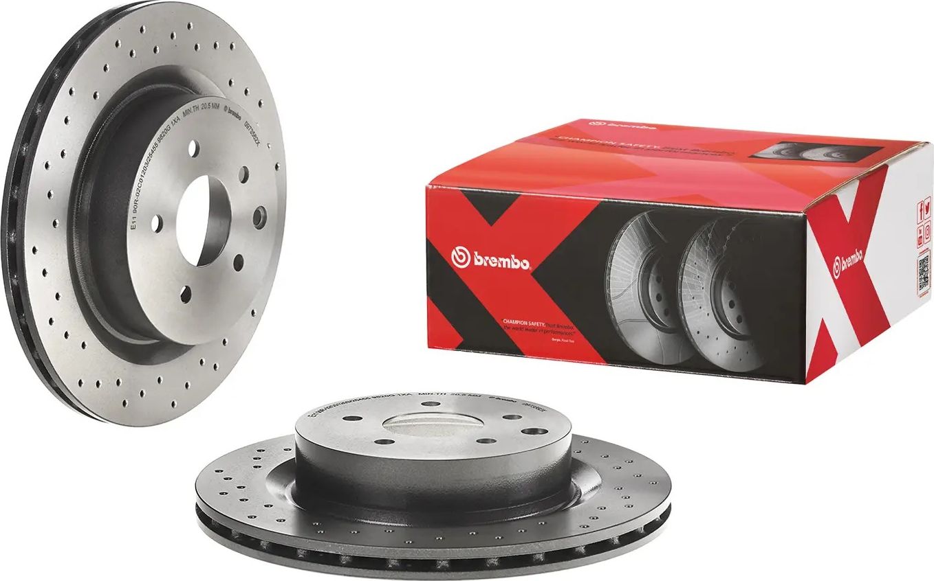 Тормозной диск Brembo XTRA LINE - Xtra. Артикул 09.7356.2X