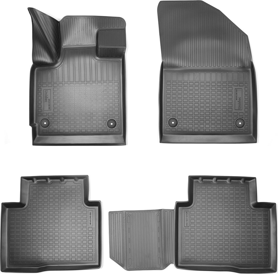 Коврики 3D Норпласт для салона Exeed TXL 2020-2026. Артикул NPA11-C115-550