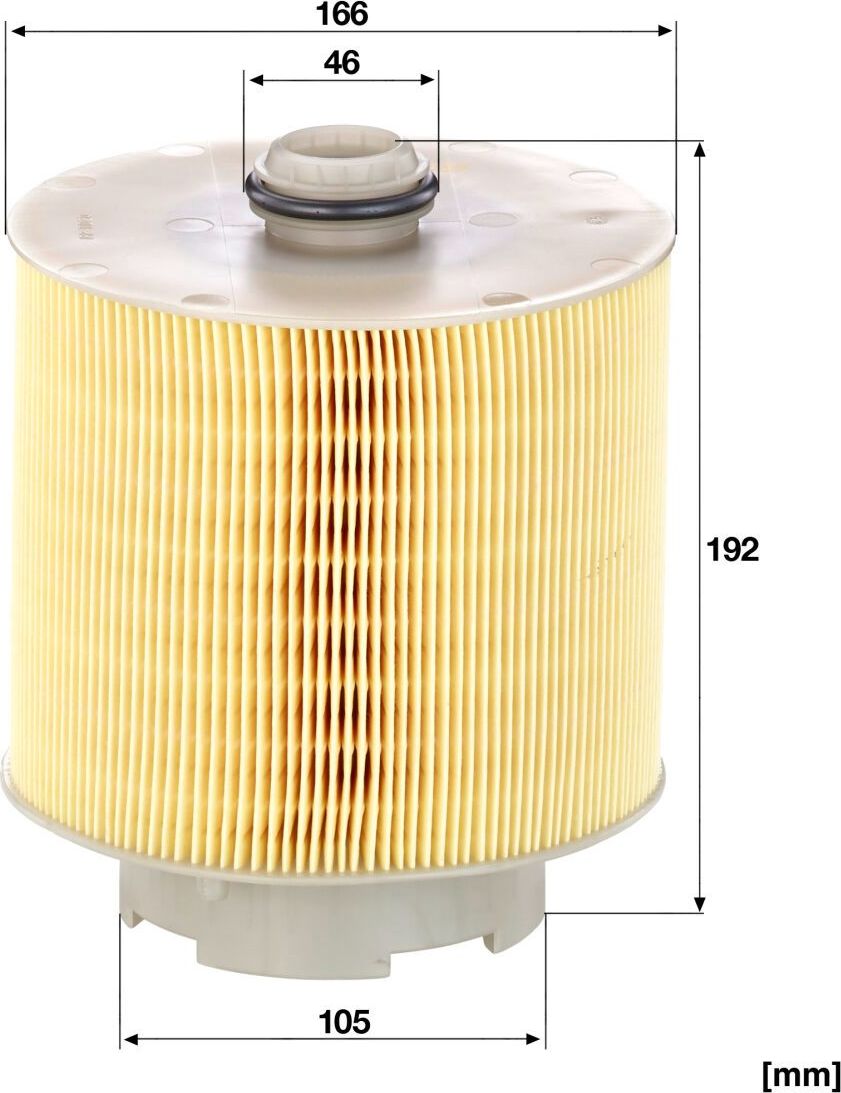 Воздушный фильтр Mann-Filter. Артикул C 17 137 x