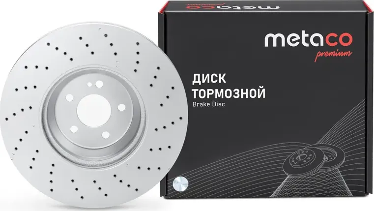 Диск тормозной передний вентилируемый [Metaco premium]. Артикул 3050598