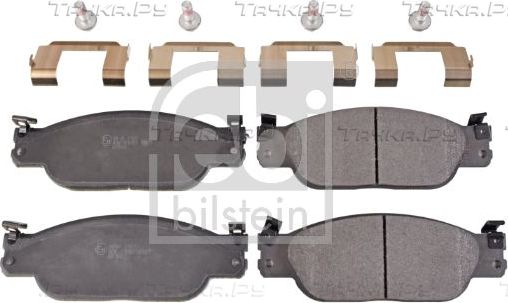 Тормозные колодки Febi Bilstein передние для Jaguar S-Type I 1999-2008. Артикул 116088