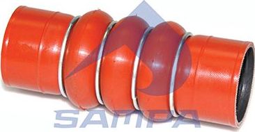 Патрубок интеркулера Sampa для MAN NL 1991-2026. Артикул 021.020