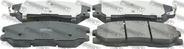 Тормозные колодки Febest передние для Chevrolet Captiva I 2007-2016. Артикул 1001-C100F
