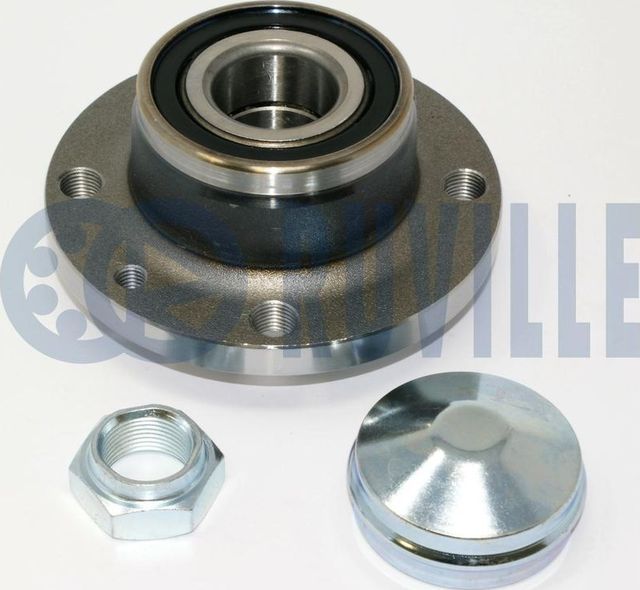 Ступица колеса с интегрированным подшипником Ruville задняя для Fiat Panda II 2003-2012. Артикул 220329
